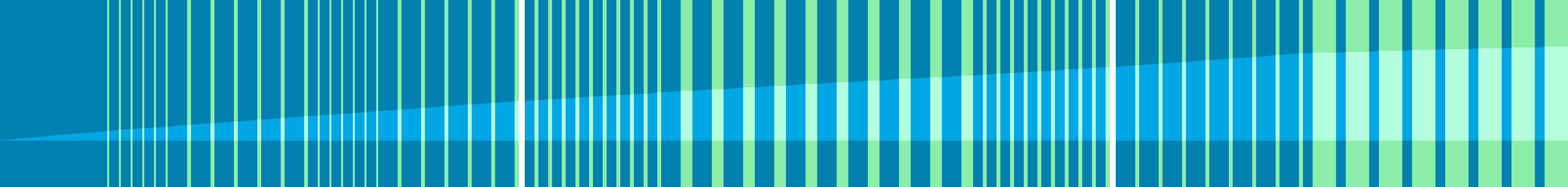 Representation of the drive in the form of a graph where the individual instructions are shown as vertical bars. The total distance is represented by the curve in the middle.
