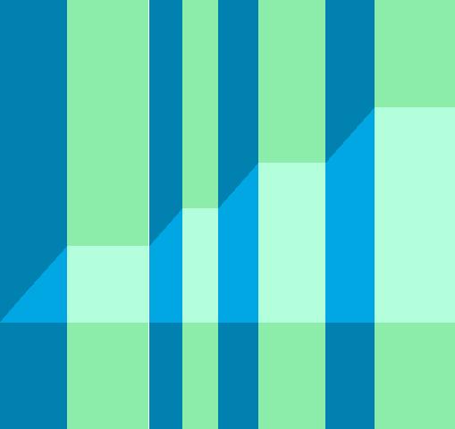 Representation of the drive in the form of a graph where the individual instructions are shown as vertical bars. The total distance is represented by the curve in the middle.